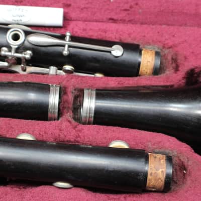 A Buffet Crampon Professional R-13 Grenadilla Wood 3Bb Clarinet in it's Original Case 9 C image 7