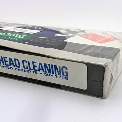 Sterling Dry Type VCR Video Cassette Tape Head Cleaner - Brand New - Factory Sealed image 2