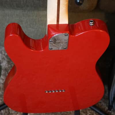 2011 Fender Custom Shop Telecaster Deluxe Limited Run w/COA Greasebucket Tone Circuit Dakota Red w/Case image 8