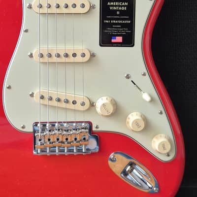 Fender American Vintage II 1961 Stratocaster 2026 - Fiesta Red image 8