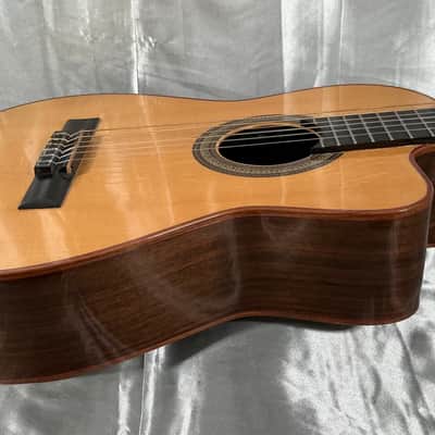 1998 Buscarino Cabaret Acoustic Electric Classical Nylon Flat Top Guitar w/ Original Hard Shell Case image 15