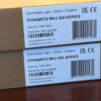 PAIR SSL E-Dyn MK2 E-Series Compressor 500-Series Modules image 4