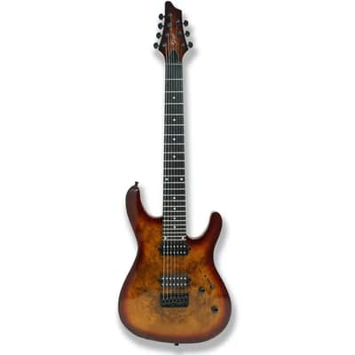 7-String Electric Guitar - Burl Top & Okoume Body image 2