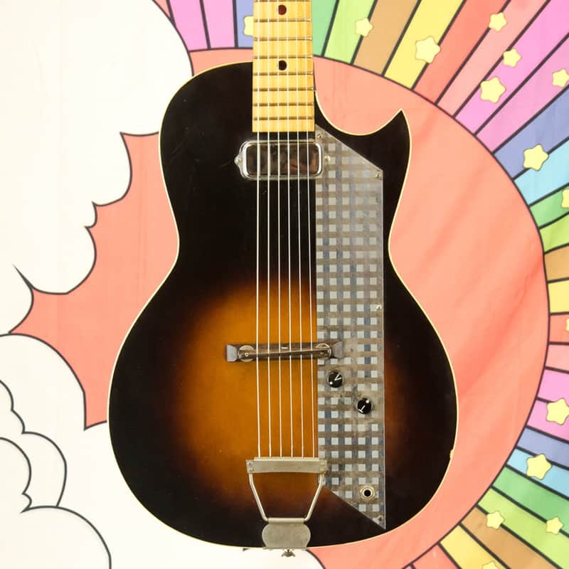 Used Early 60's Kay Old Kraftsman Value Leader Electric Guitar