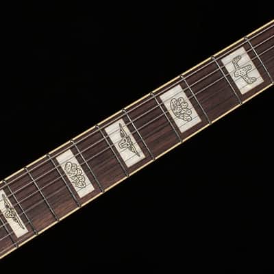 Gretsch Professional G6120T-55 Vintage Select Edition '55 Chet Atkins Hollow Body with Bigsby Vintage Orange Stain (285) image 5