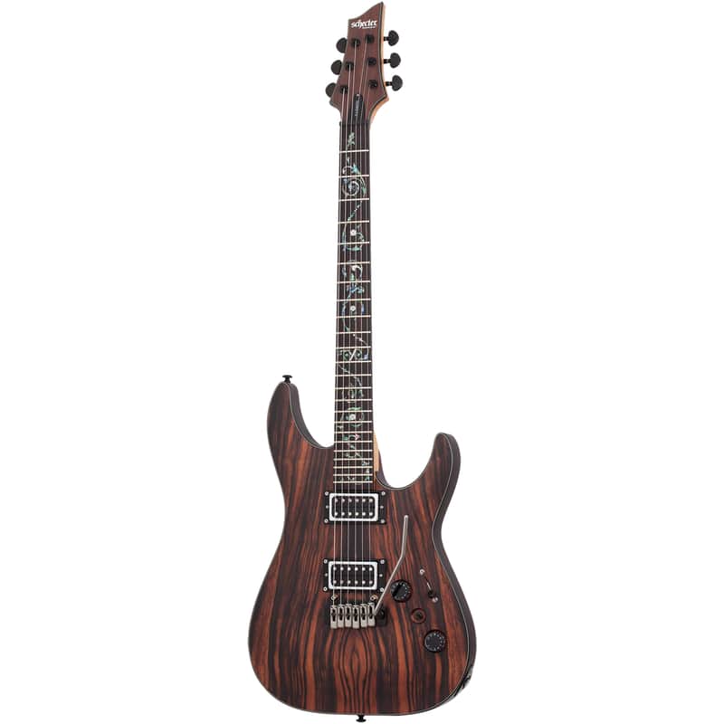 Schecter C-1 Exotic Ebony image 1