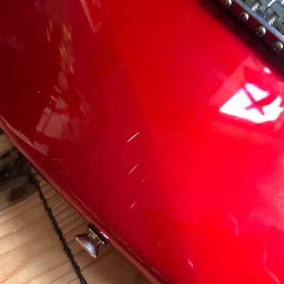 Squier Standard Stratocaster Guitar Body + Tremolo 2000 China Roadworn image 6