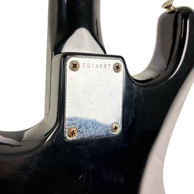 Squier Japan Stratocaster Contemporary Series 1985-1986 - Black image 6