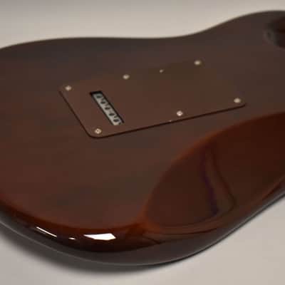 Fender Limited Edition Exotic Collection Shedua Top Stratocaster 2017 Shaded Edge Burst image 16