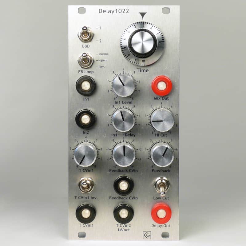 Delay 1022 - analog BBD delay - banana version Klassik image 1