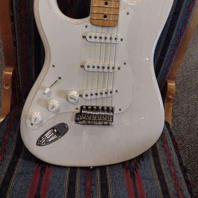 Fender American Original 50's Lefty Strat 2019 - Gloss white image 2