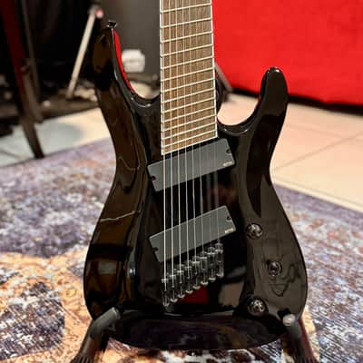Jackson X Series SLAT8 MS Soloist Archtop with Laurel Fretboard 2019 - Present - Gloss Black image 2
