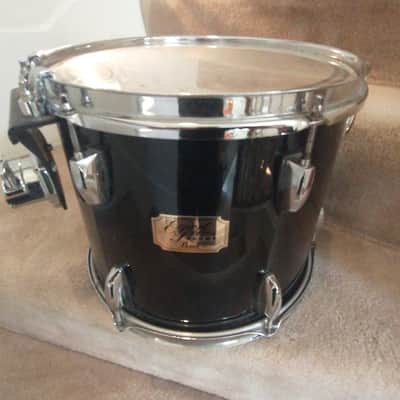 Pearl Export series 13 round x 11 inch rack tom gloss black, ISS mount excellent condition! image 6