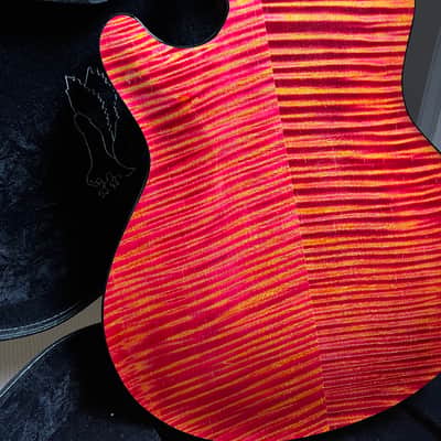 PRS Private Stock Singlecut Archtop 2022 Natural Bearclaw Spruce Top and Raspberry Lemonade Maple Back image 18