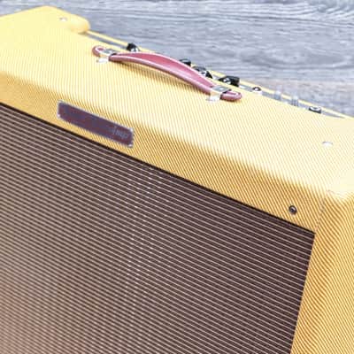 Fender '57 Custom Twin-Amp 40W Hand-Wired 2x12" Guitar Combo Amplifier w/Cover image 8