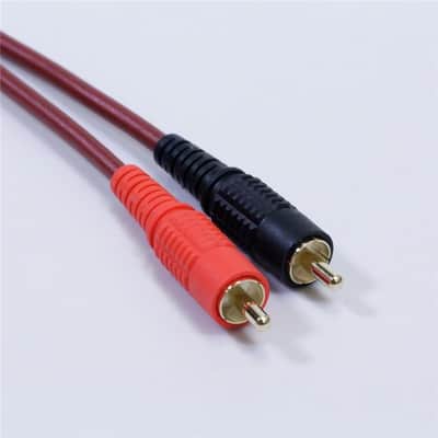 Noah'sark [Summer Bonus Sale] PASSGO RED RCA Cable (Stereo) (1.5m) (Passgo Red) (Line Cable/Stereo Cable) (Stereo RCA-RCA) (RCA(L/R)-RCA(L/R)) (Made in Japan) image 3