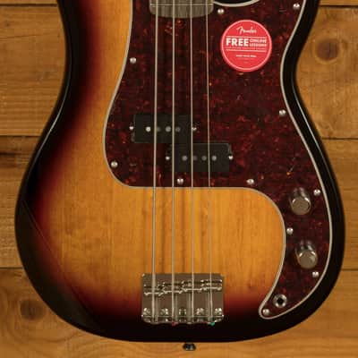 Squier Classic Vibe 60s Precision Bass - Laurel - 3-Colour Sunburst image 3