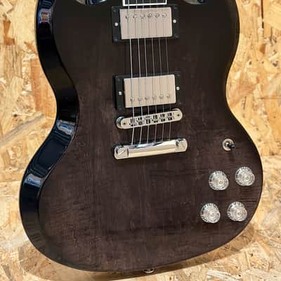 Pre Owned Gibson 2022 SG Modern - Trans Black Fade Inc. Case image 1