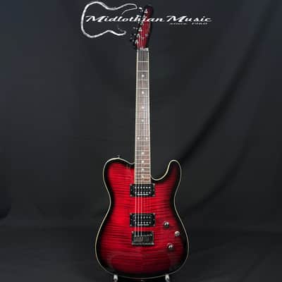 Fender - 2014/15 Special-Edition - Custom Telecaster - FMT HH - Black Cherry Burst USED image 1