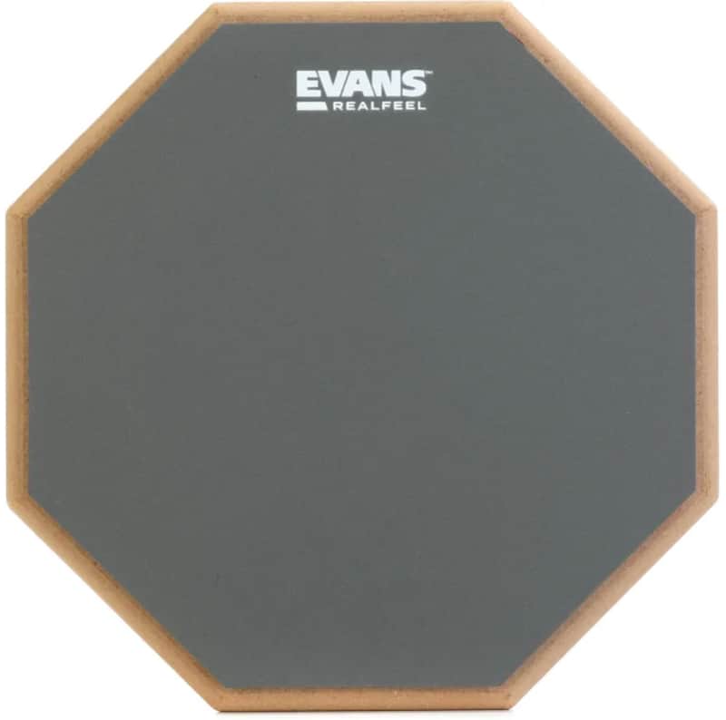 Evans RF12D RealFeel 2-Sided Practice Pad - 12" 2006 - 2020 - Grey image 1