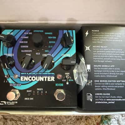 Source Audio Encounter Ambient Delay / Reverb 2025 - Present - Black / Blue image 3