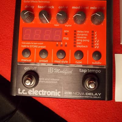ギター tc electronic Nova Delay IB MODIFIED TC Electronic Nova Delay iB Modified: still one of the best pedal