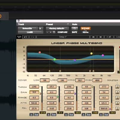 Waves Linear Phase Multiband Compressor imagen 4