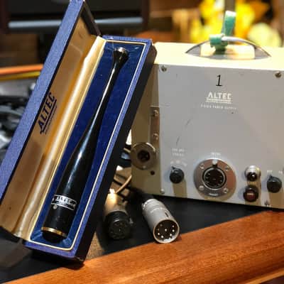 Altec M11 Coke Bottle Tube Microphone System -w/ 150A Base-21 Omni Capsule -518A Power Sup image 1