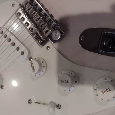 Fender American Original 50's Lefty Strat 2019 - Gloss white image 6