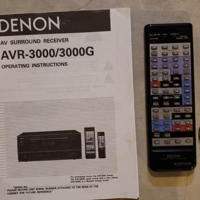 Denon AVR-3000G Gold - RARE - Working with Manual & 2-remotes image 13