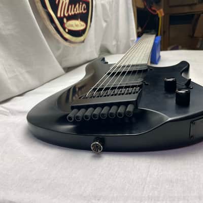 Kiesel Osiris Multiscale 8 Headless Baritone 8-string Guitar with Gig Bag 2018 - Jet Black image 9
