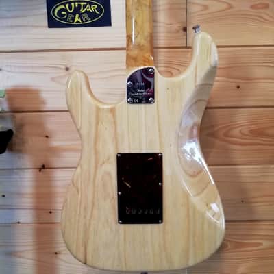Fender American Custom Strat NOS Rosewood Fingerboard - Amber Natural image 17