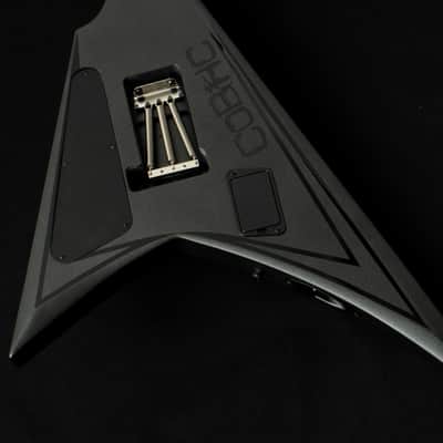 ESP EDWARDS E-ALEXI BLACKY w/ESP GB-30V -Metallic Black Satin with Gloss Black Pinstripe- #ED97932253 2025 [Made in Japan][Children of Bodom Alexi Laiho] image 6