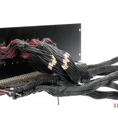 Solid State Logic SSL 4000 Mosess & Mitchell Patchbay with cables & connectors - Black image 3