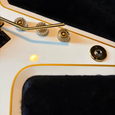Dean USA Dime White-Gold/Matt Heafy Razorback image 15