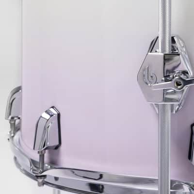 British Drum Company Enigma 3pc Club Drum Set Lavender Haze. New with Full Warranty! image 13