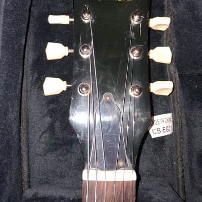Made in Japan 70's by Matsumoku REFURBISHED MODIFIED AND REFRETTED Westminster SG walnut with UK Monty's Guitars wiring kit image 6