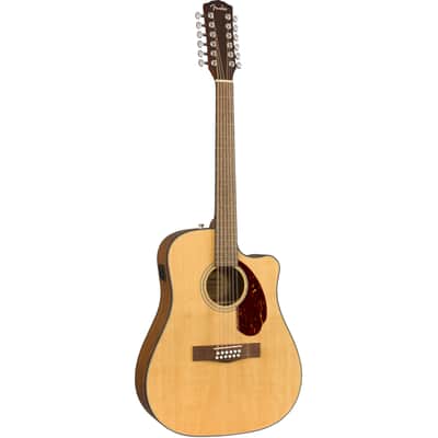 Fender CD-140SCE 12-String Acoustic Electric Guitar -Walnut Fingerboard, Natural image 4