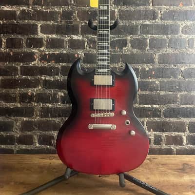 2021 Epiphone SG Prophecy - Red Tiger Aged Gloss (USED) image 2