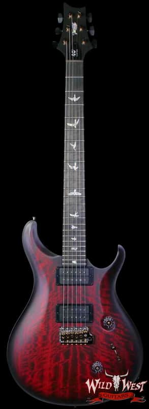 Paul Reed Smith PRS 40th Anniversary Custom 24 Satin Limited Edition Fire Smokeburst (Stained Binding) 7.70 lbs image 1