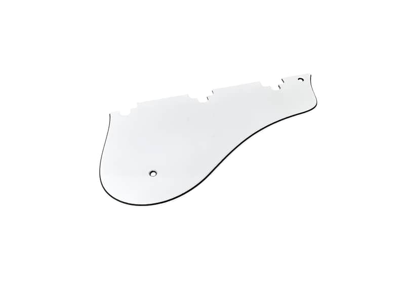 Vox Bobcat S66 3-Ply Pickguard Replacement - White image 1