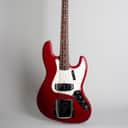 Fender Jazz Bass Solid Body Electric Bass Guitar (1966), ser. #145275, original black tolex hard shell case.