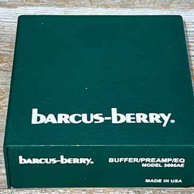 Barcus-Berry 3000A Acoustic Buffer/Preamp/EQ , Excellent Condition Ships Fast ! image 4