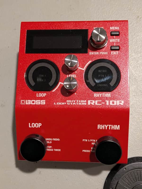 Boss RC-10R Rhythm Loop Station 2019 - Present - Red image 1