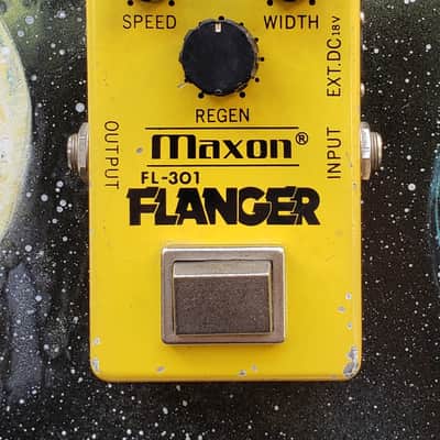 Maxon FL-302 - Vintage Yellow 9v 3 knob | Reverb