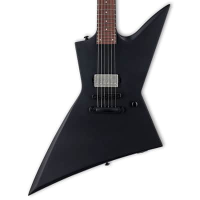 ESP LTD EX-201 Guitar - Black Satin image 1