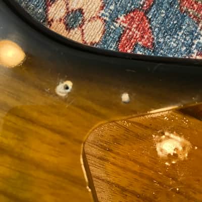Marty Bell Stratocaster Body - 2-Tone Sunburst image 8