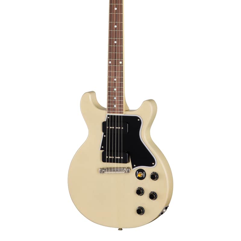 Epiphone Inspired by Gibson Custom 1960 Les Paul Special Double Cut Reissue TV White w/case image 1