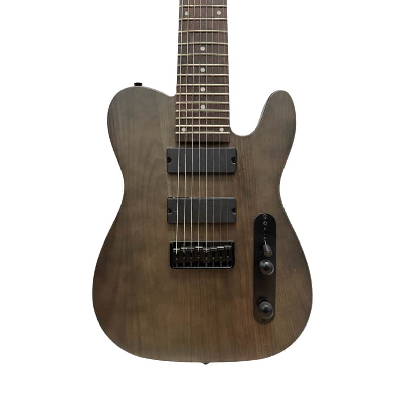 Unknown T1 8-String Telecaster MIJ - Swamp Green image 1