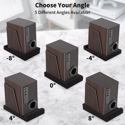 Studio Monitor Isolation Pads, High Density Monitor Foam for 5 Inch Speakers (Pair) image 3